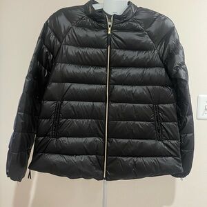 Zara A- Line Black Jacket, Size XL